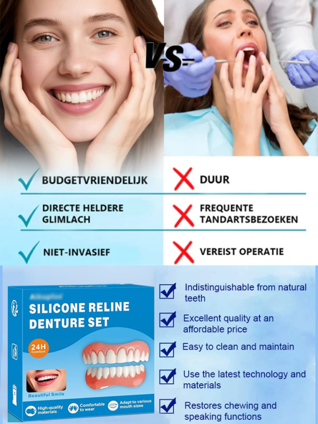 Smile Whitening Dentures