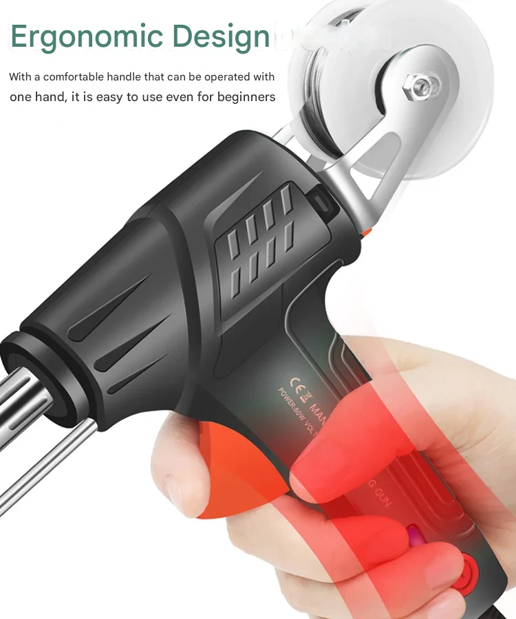 Internally heated industrial welding tools