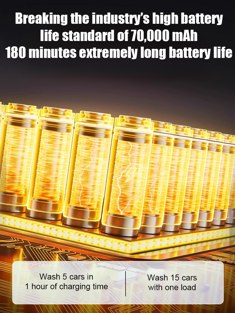 High pressure car wash gun