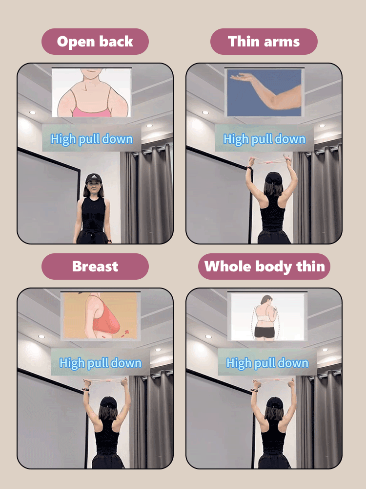 Middle-aged and elderly training pedal puller set