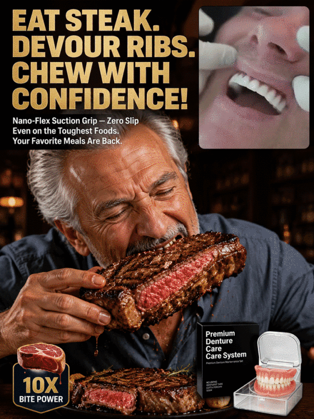 【💯Awarded the highest food-grade safety certification!💯】🔥High-quality denture set🔥👍Buy one get one free, 98.9% positive reviews, 99% repurchase rate!👍
