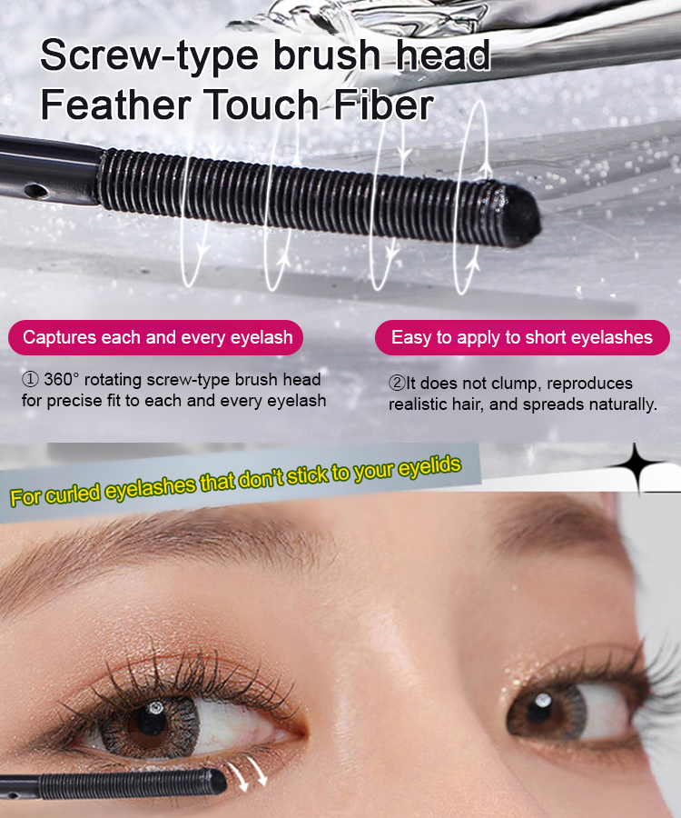 [Enlarge your eyes]Small steel tube mascara,2025 hot-selling mascara!