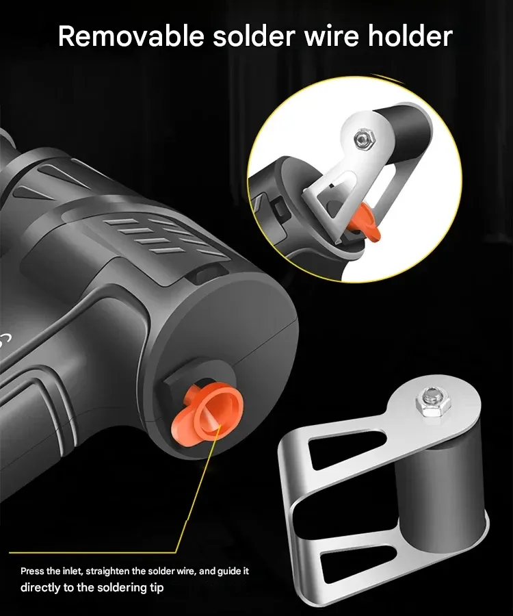 Internally heated industrial welding tools