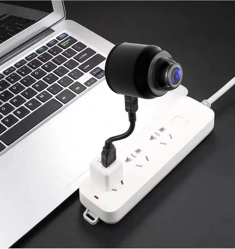 Wide angle intelligent monitoring camera【Silent and lightless, no WiFi required, intelligent monitoring.】