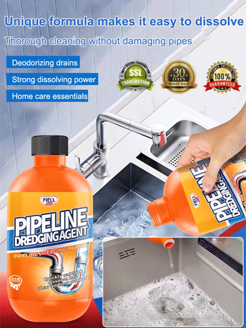 Pipeline dredging agent strong dissolving