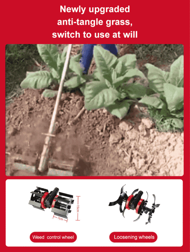 Universal wheel for lawn mowers