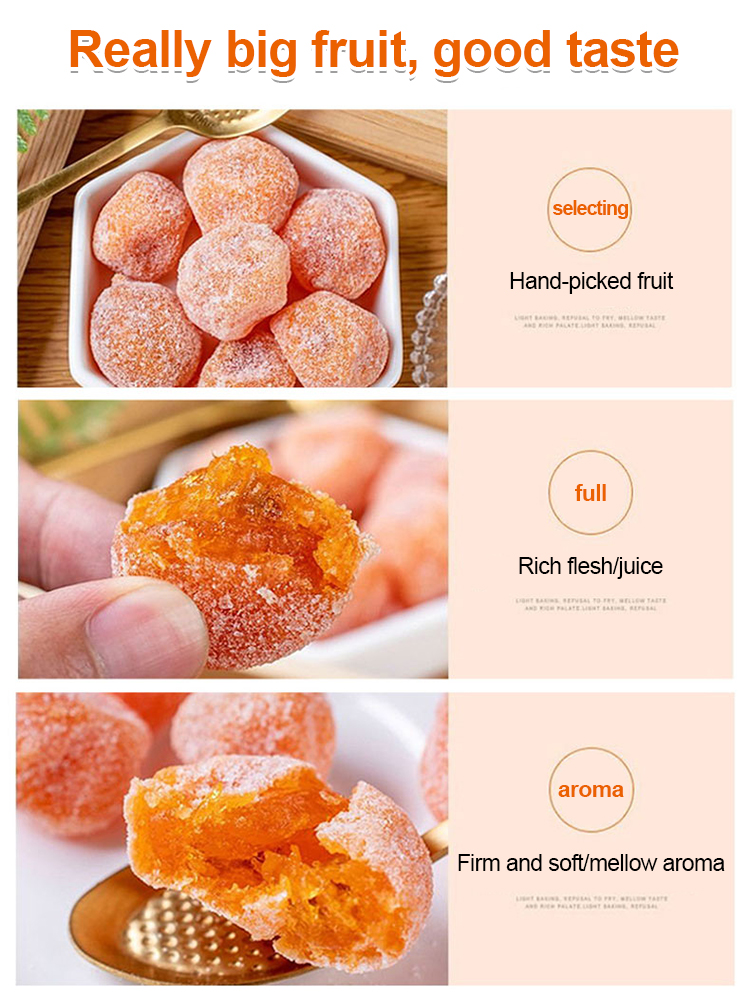  Phlegm resolving and cough relieving rock sugar licorice dried kumquat