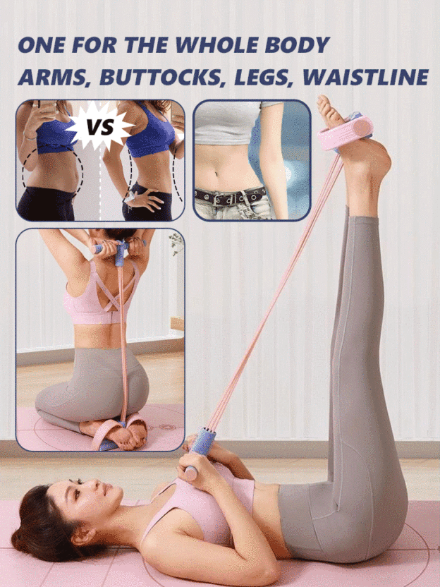 Middle-aged and elderly training pedal puller set