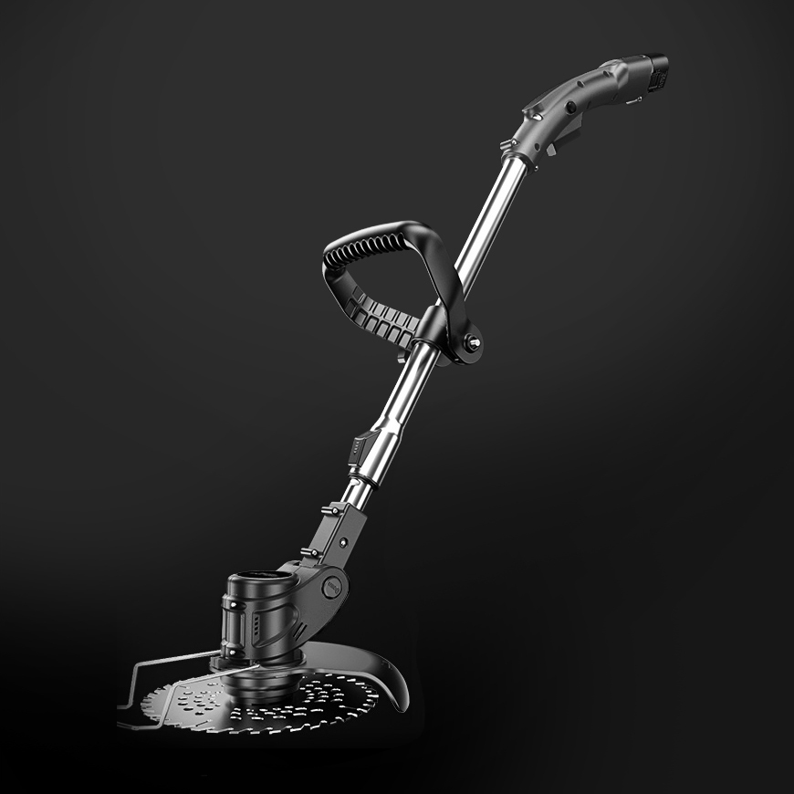 Handheld lithium-powered lawn mower