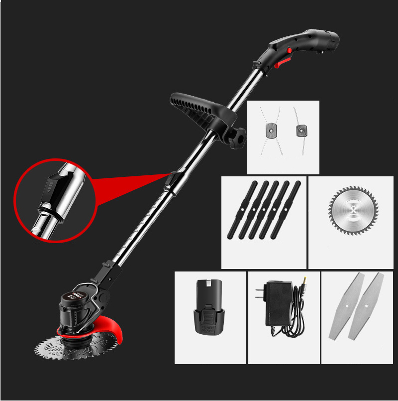 Portable lithium battery garden lawn mower