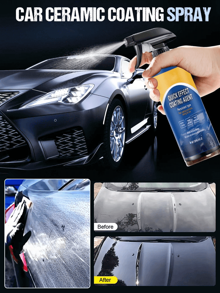 Car renovation, repair, waxing and coating spray【In 3 minutes, your car will look brand new!】