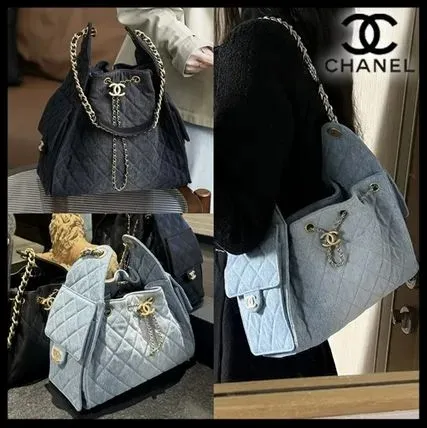 【お洒落さんにお勧めデニム♡】CHANEL25 ホーボーバッグ