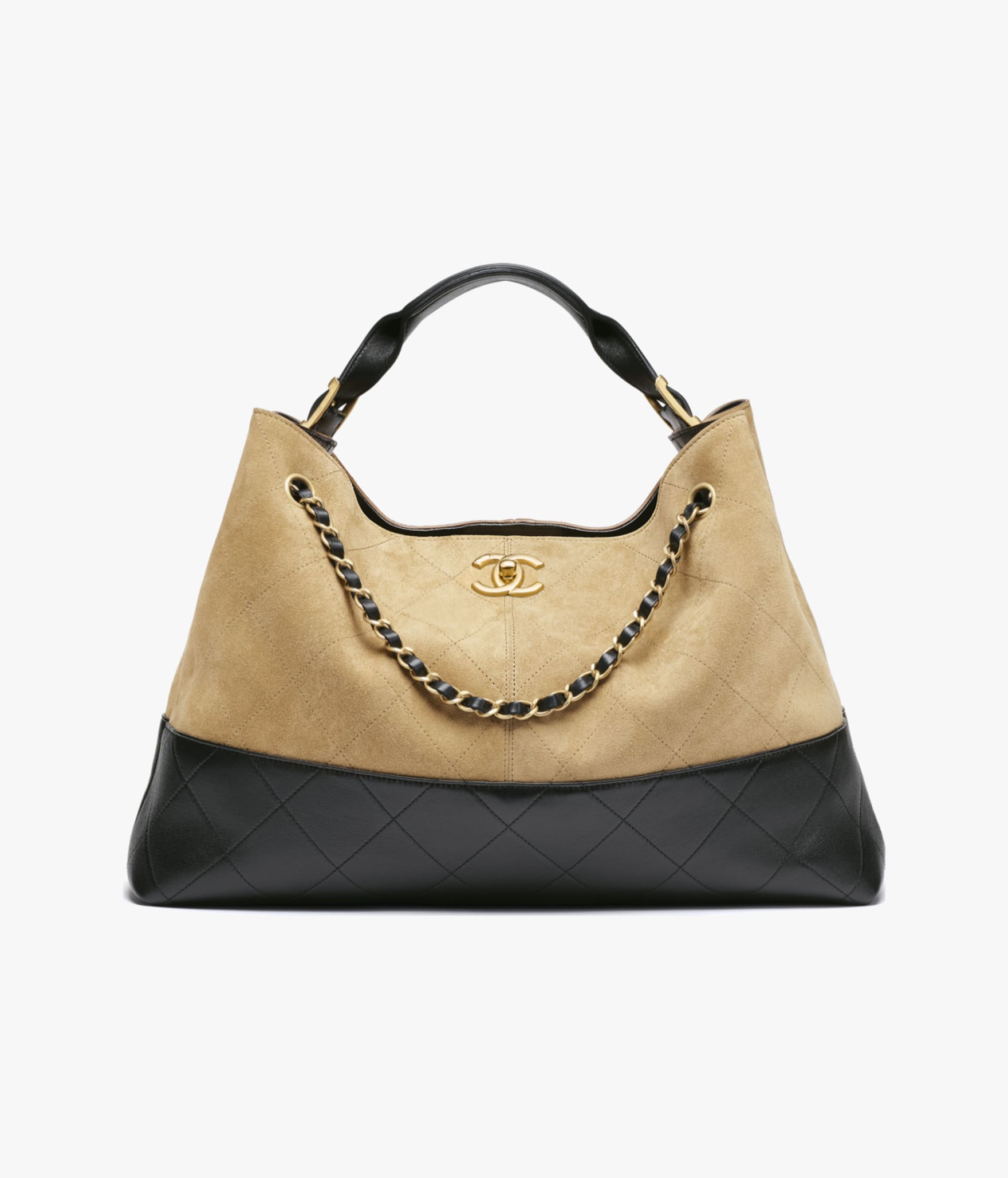 ✨🌸【超・数量限定！✨入荷即完売予定💨】シャネル ショッピングバッグ スエードカーフ＆シャイニーラムスキン ショルダー 💼 今だけスペシャルプライス❤ お早めにゲットしてね～！🎀