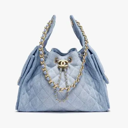 【お洒落さんにお勧めデニム♡】CHANEL25 ホーボーバッグ