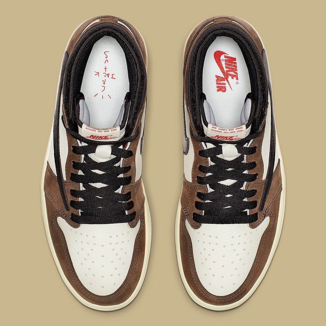 【Nike】Travis Scott x Air Jordan 1 Retro High OG 'Mocha'