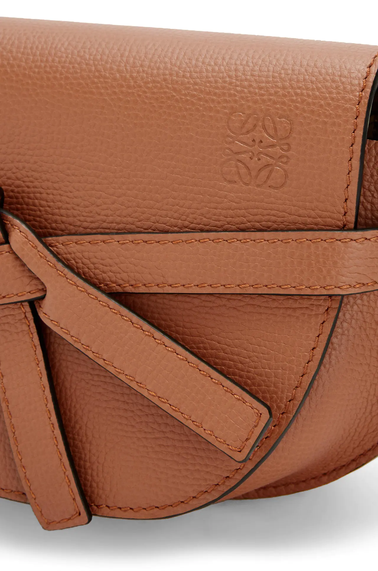 LOEWE ロエベ GATEロエベゲートミニショルダーバッグ　タン