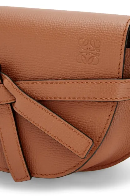 LOEWE ロエベ GATEロエベゲートミニショルダーバッグ　タン