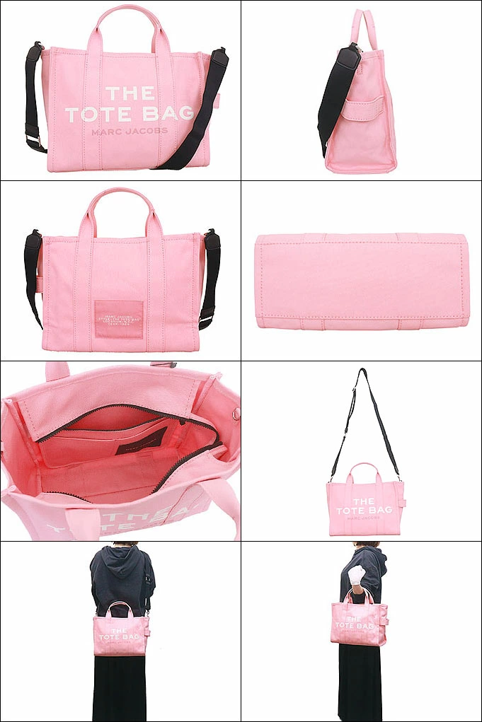 マークジェイコブス Marc Jacobs バッグ トートバッグ M0016161 特別送料無料 ザ ミディアム トラベラー キャンバス グラフィック ロゴ トート ザ トートバッグ レディース ブランド 通販 斜めがけ 通勤 タイムセール