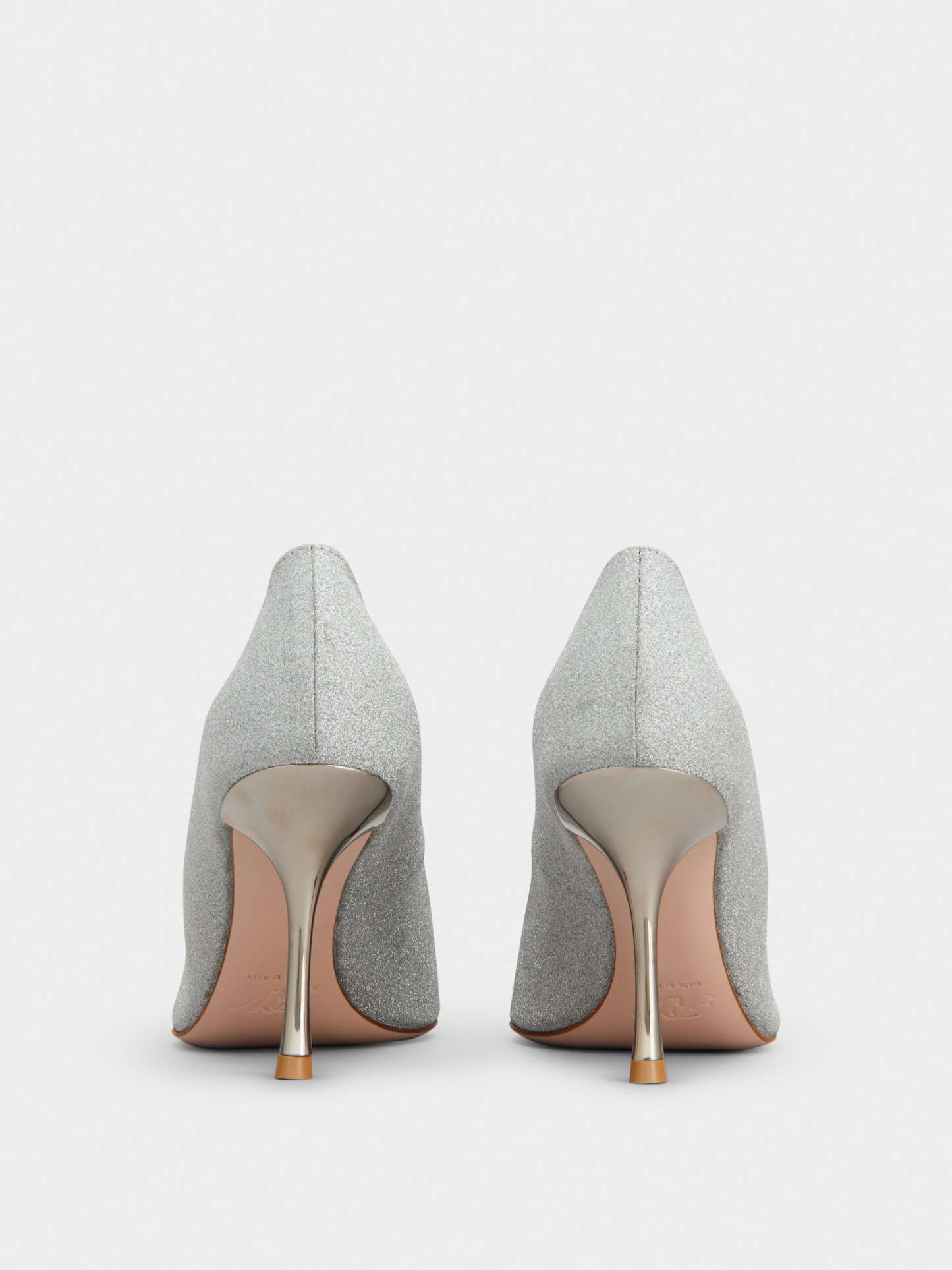 「アイ ラブ ヴィヴィエ」パンプス 85 mm シルバー