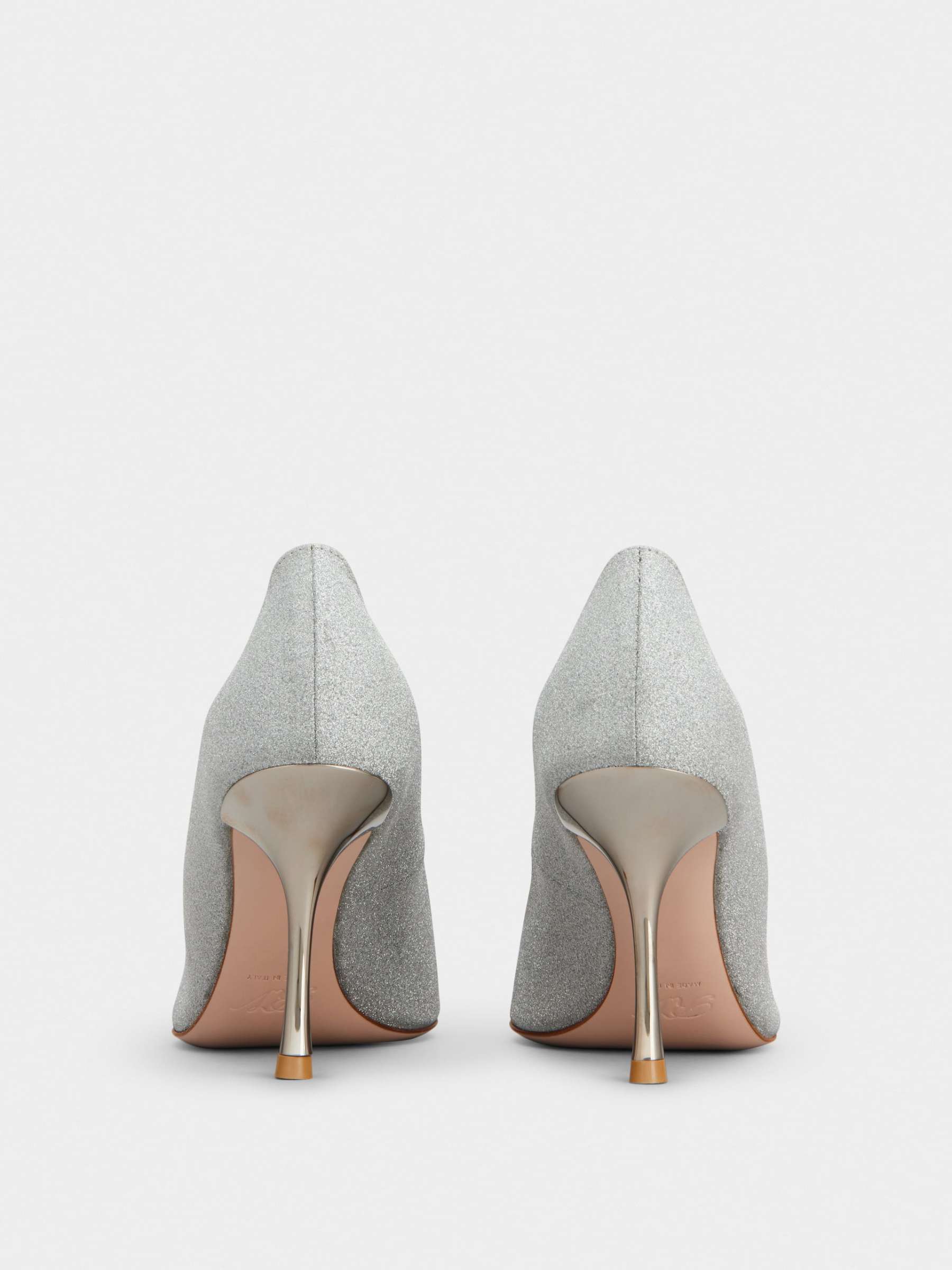 「アイ ラブ ヴィヴィエ」パンプス 85 mm シルバー