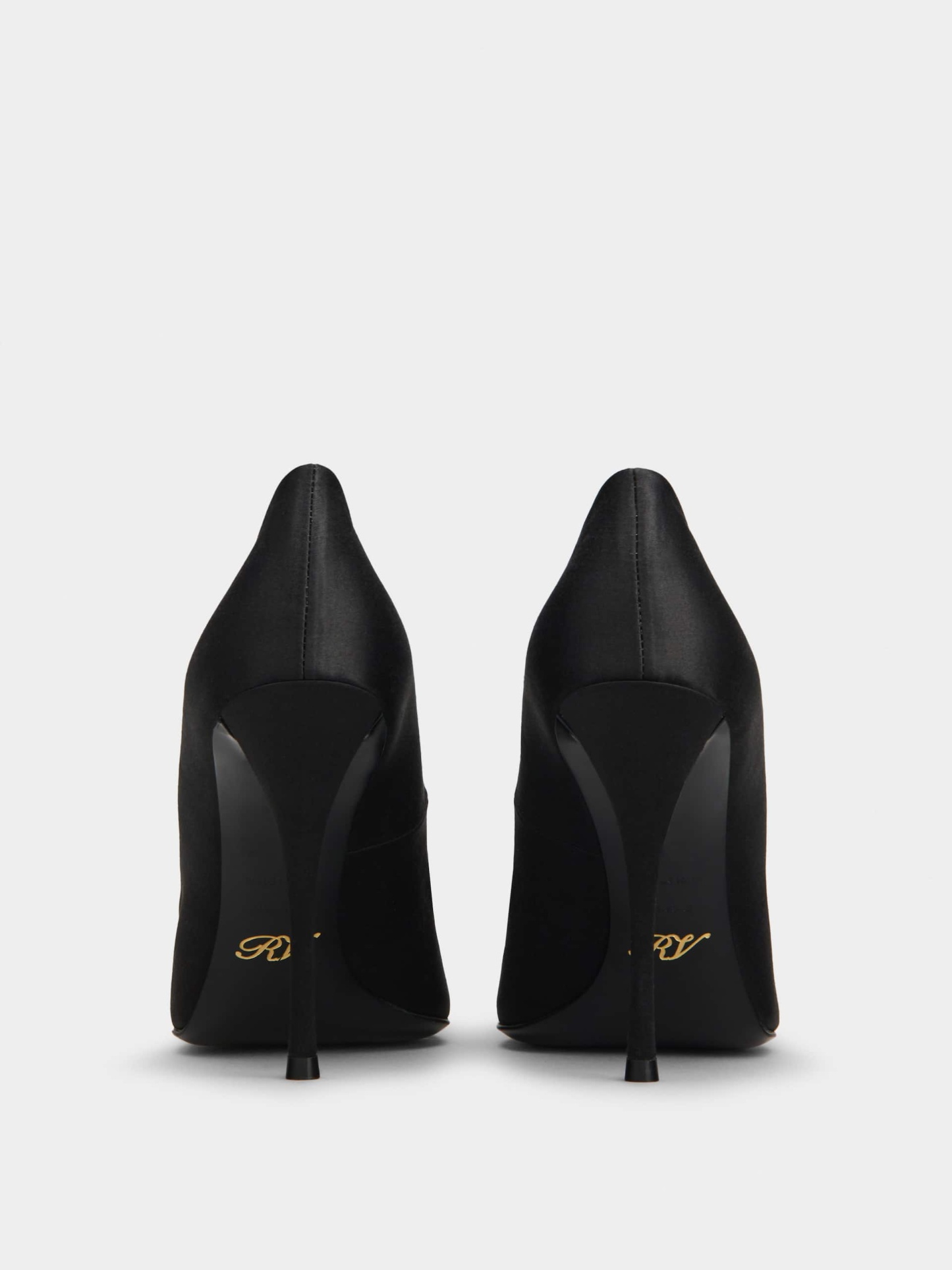 「フラワーストラス」バックル パンプス 100 mm ブラック