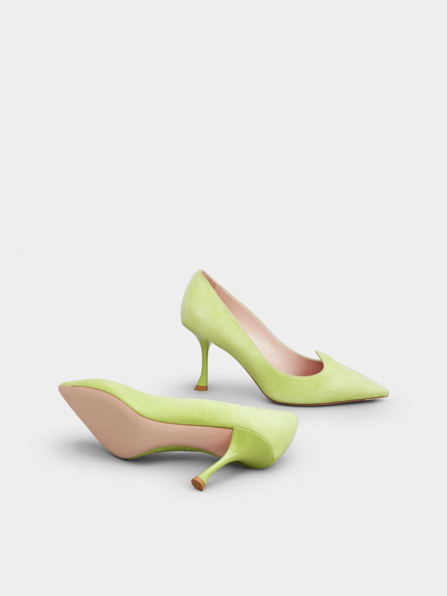 アイ ラブ ヴィヴィエ パンプス 85 mm グリーン