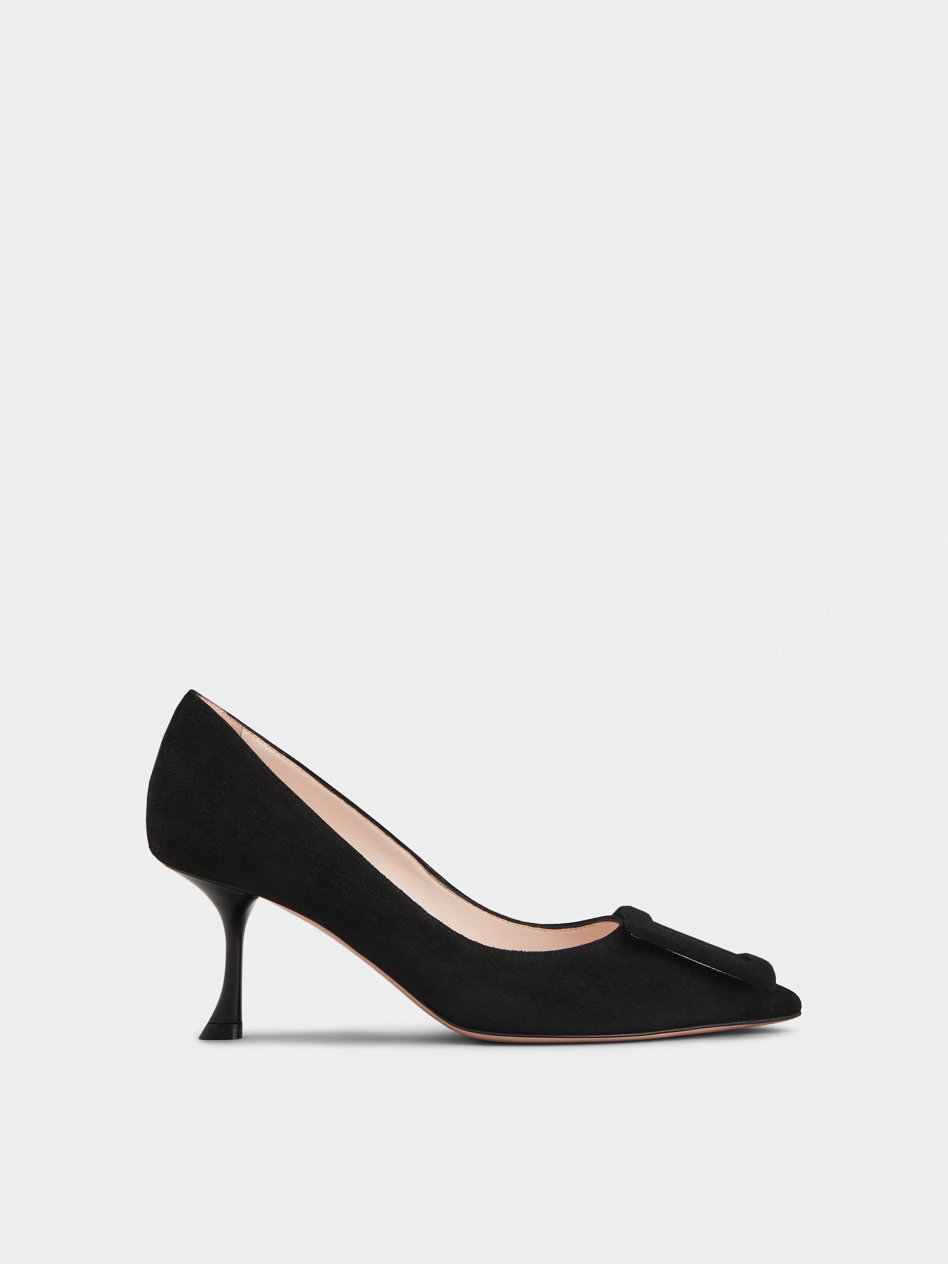 「ヴィヴ イン ザ シティ」 スエード パンプス 65 mm ブラック