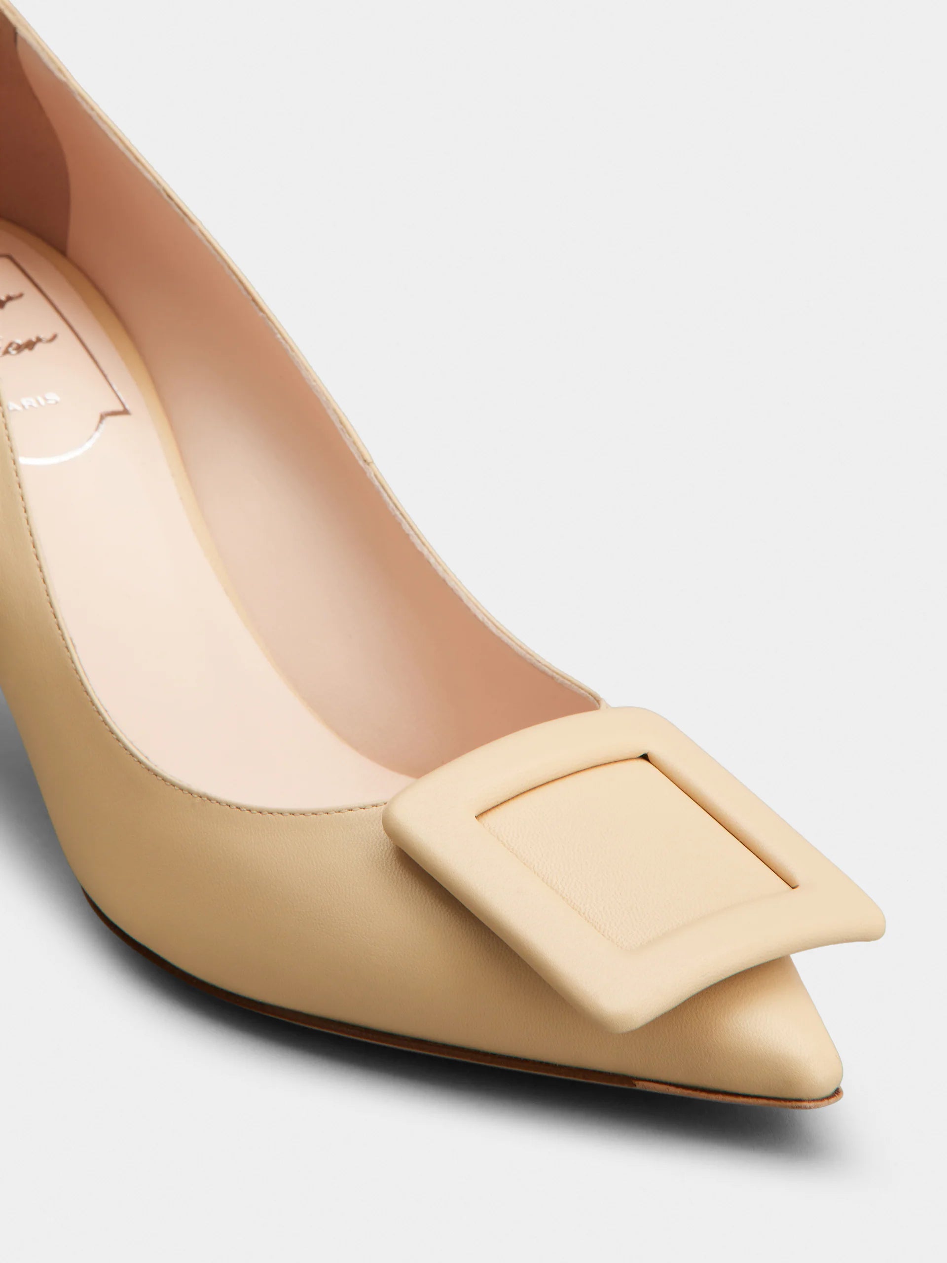 「ヴィヴ イン ザ シティ」ナッパ レザー パンプス 65 mm ピンク