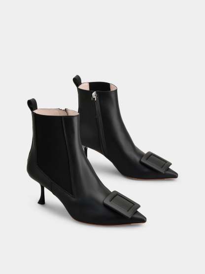 「ヴィヴ イン ザ シティ」レザー  65 mm ブラック