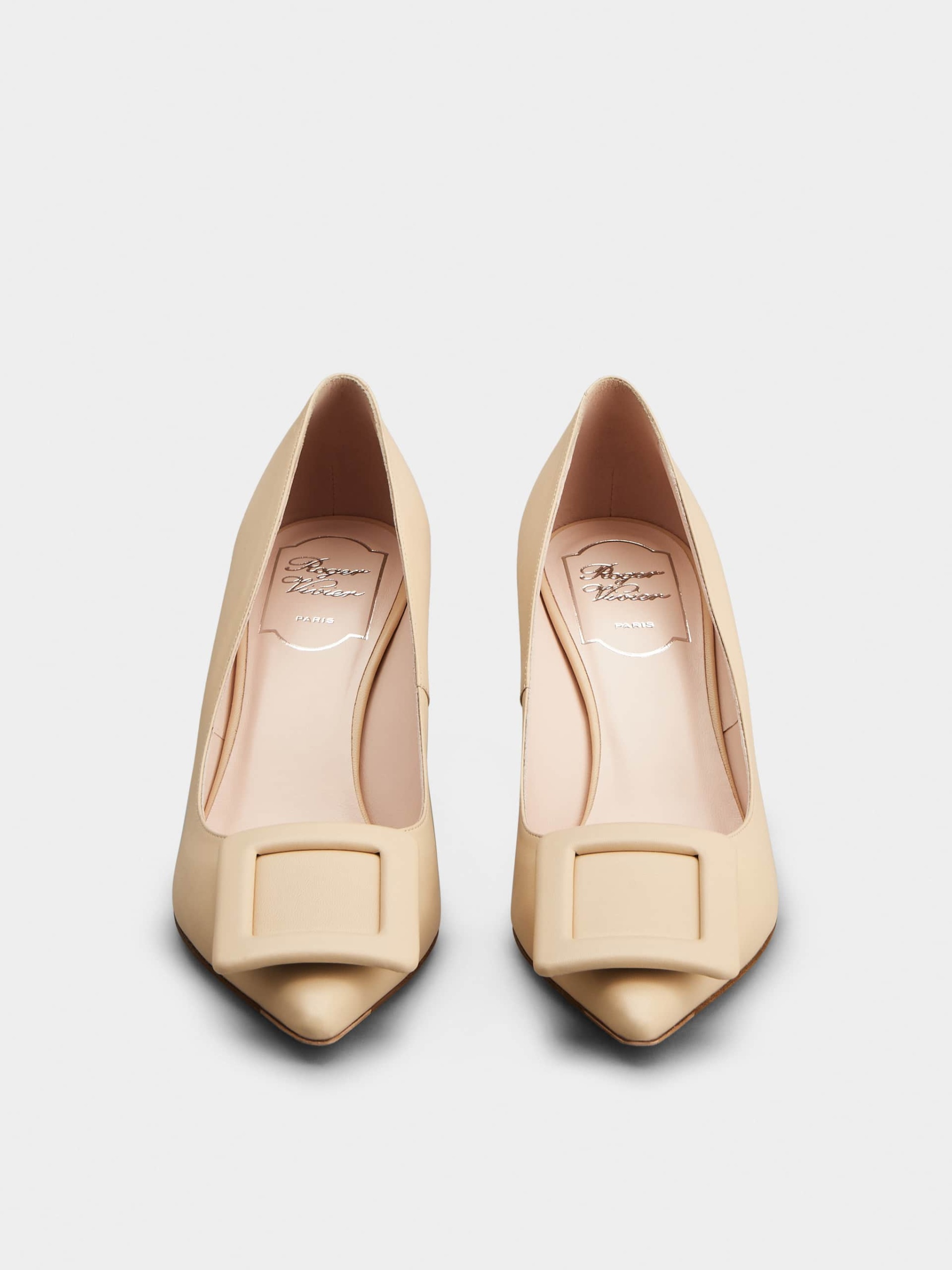 「ヴィヴ イン ザ シティ」ナッパ レザー パンプス 65 mm ピンク