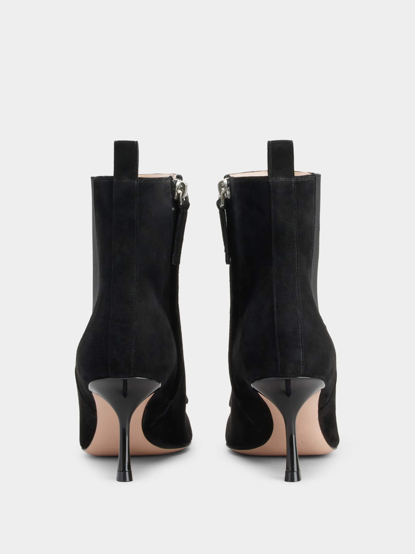 「ヴィヴ イン ザ シティ」スエード ブーティ 65 mm ブラック