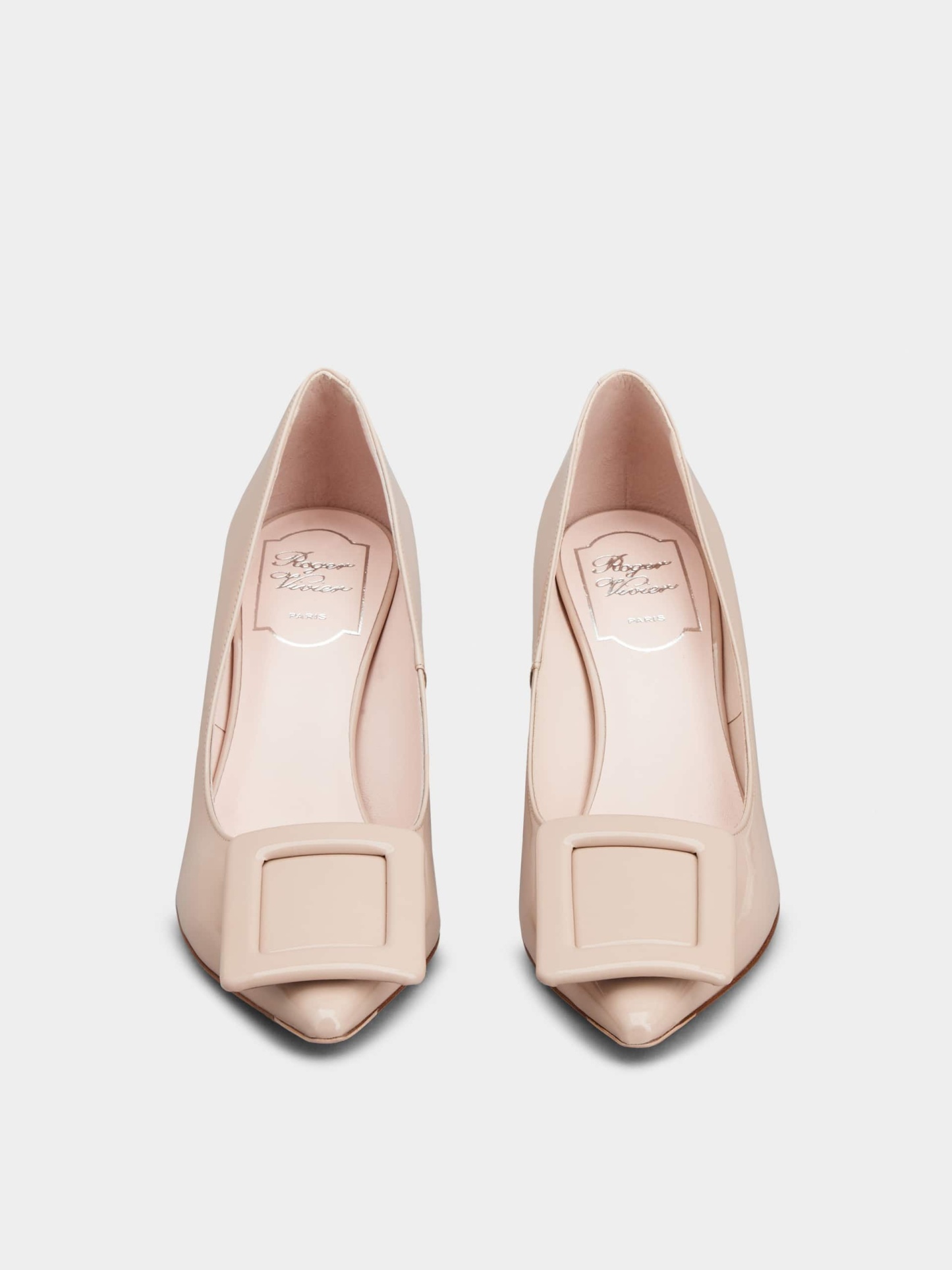 「ヴィヴ イン ザ シティ」 パテントレザー パンプス 65 mm ピンク