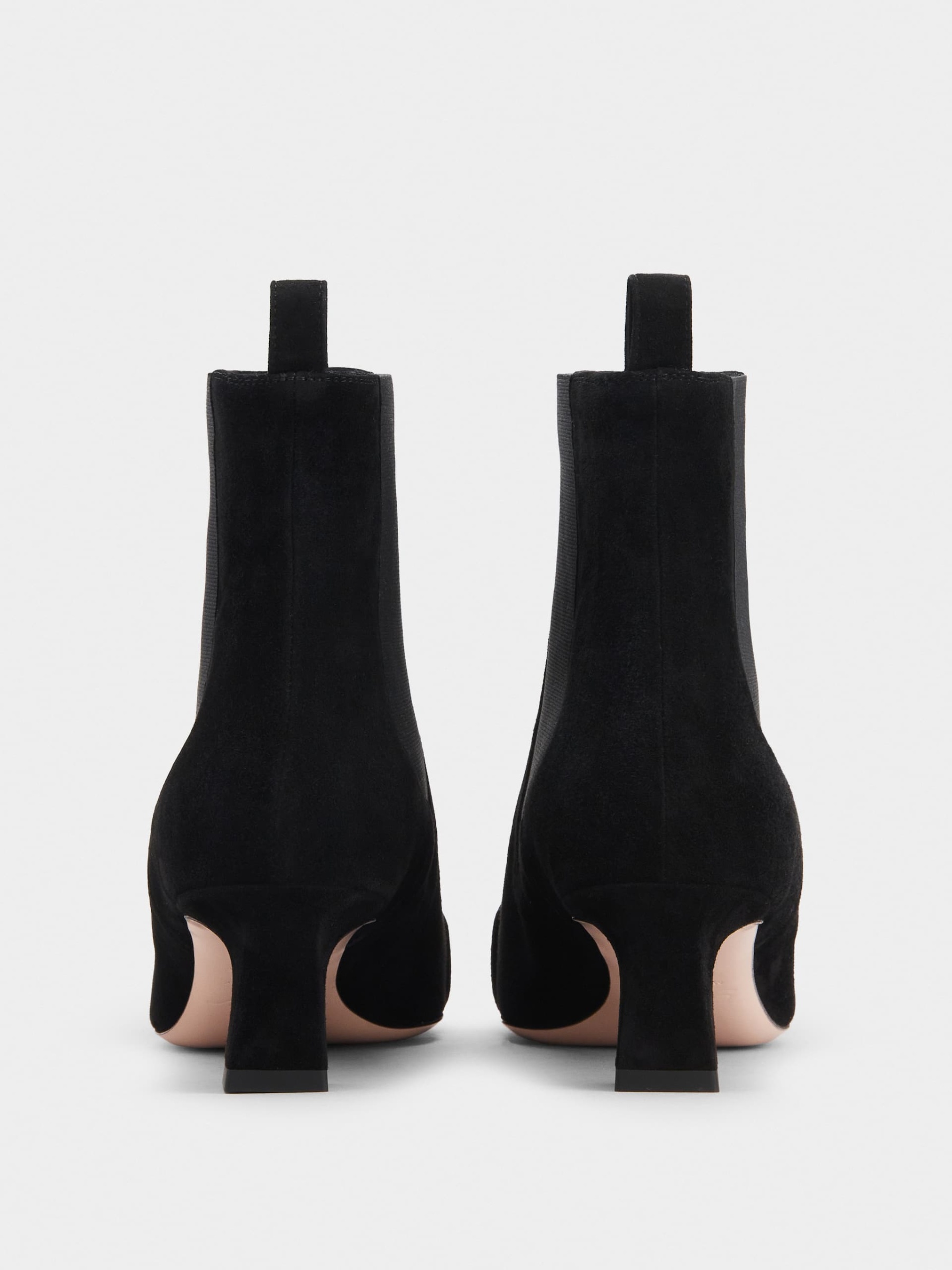 チェルシー トランペット アンクルブーツ 45 mm ブラック