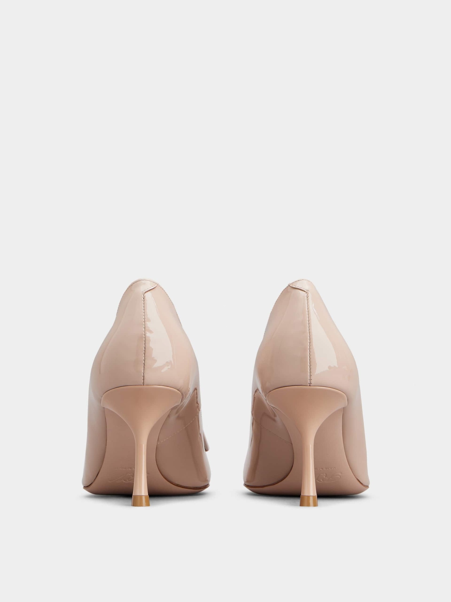 「ヴィヴ イン ザ シティ」 パテントレザー パンプス 65 mm ピンク