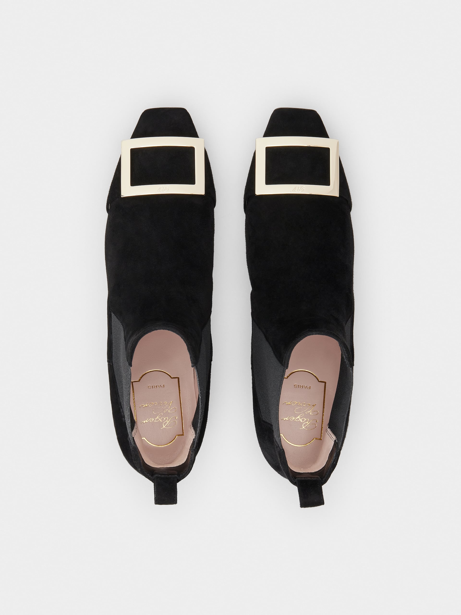 チェルシー トランペット アンクルブーツ 45 mm ブラック