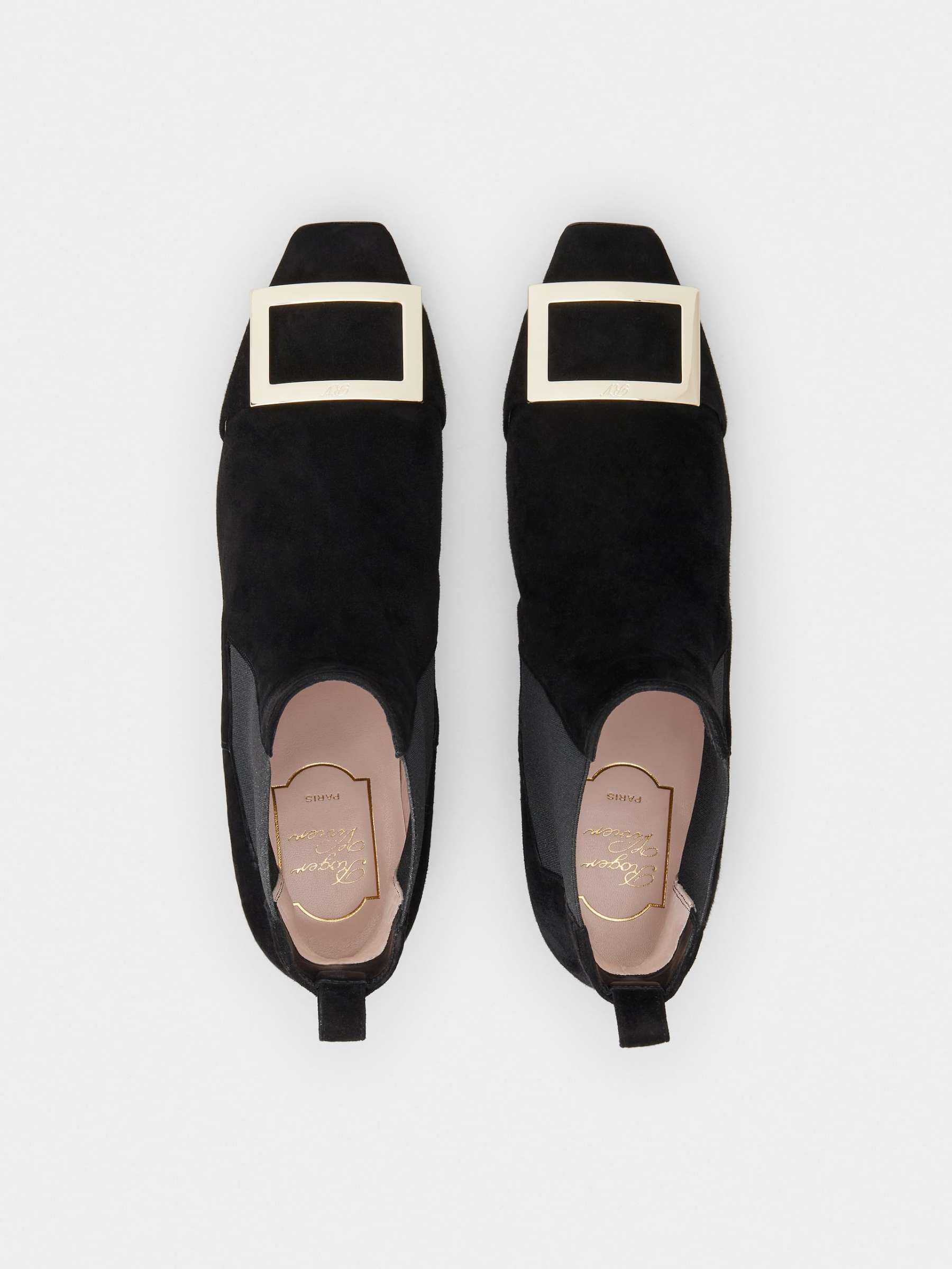 チェルシー トランペット アンクルブーツ 45 mm ブラック