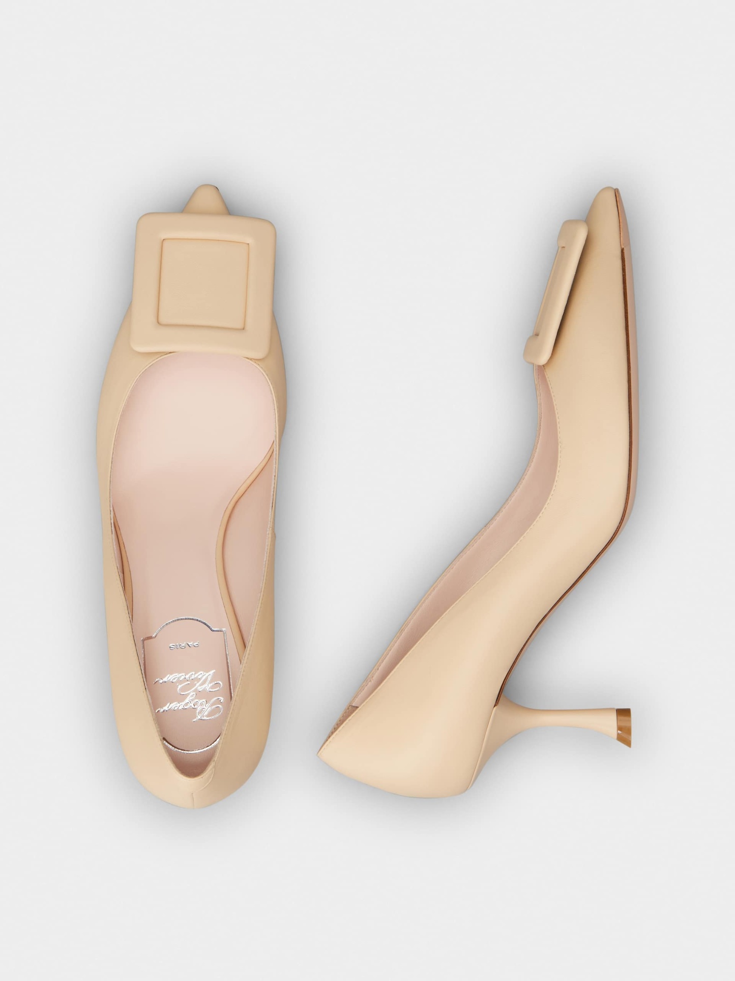 「ヴィヴ イン ザ シティ」ナッパ レザー パンプス 65 mm ピンク