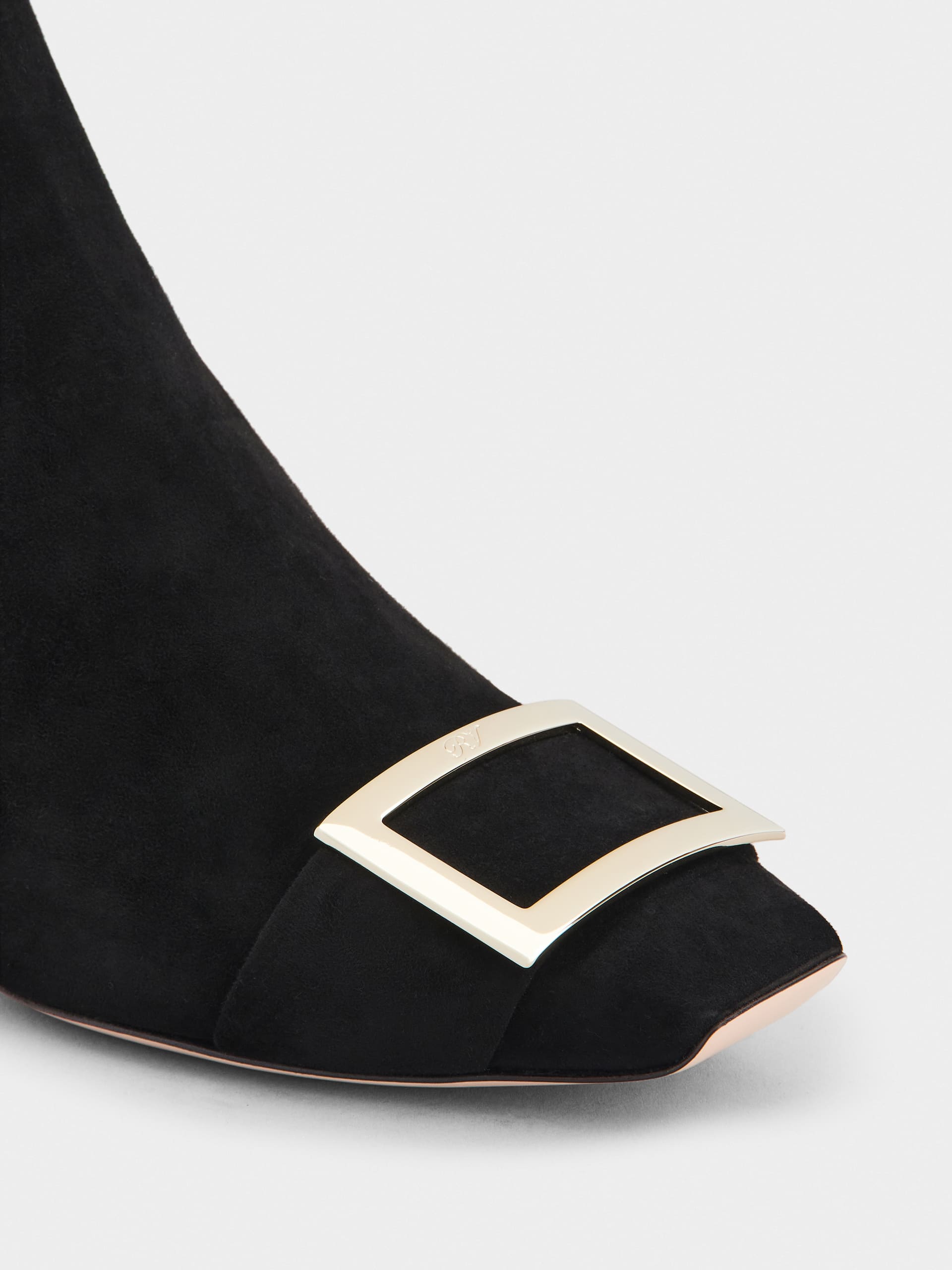 チェルシー トランペット アンクルブーツ 45 mm ブラック