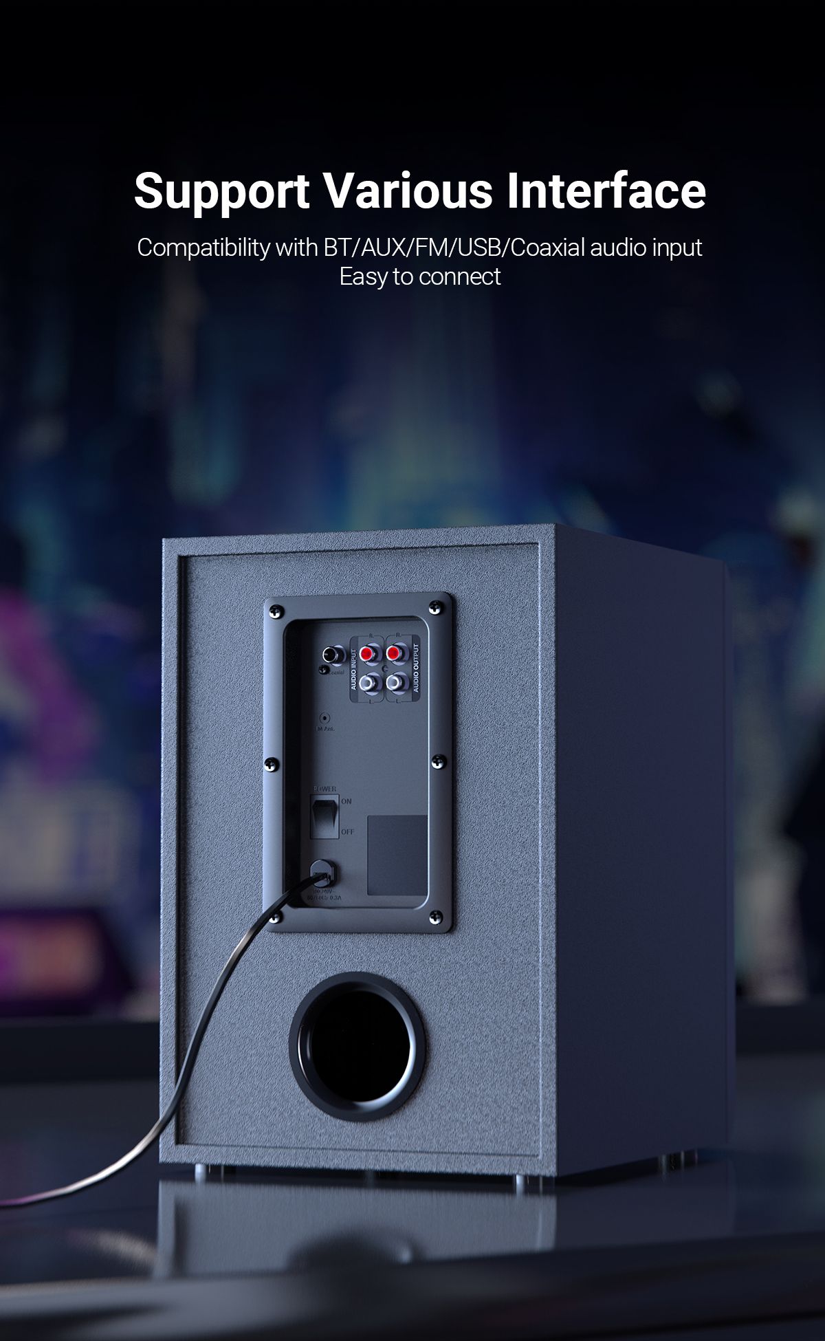 F590X 2.1 Multi-media Speaker