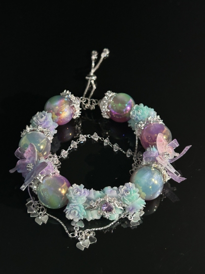 Bohemian Stackable Bead Bracelets for Women Stretch Bohemian Style Stretch Multilayered Boho Bracelet Set