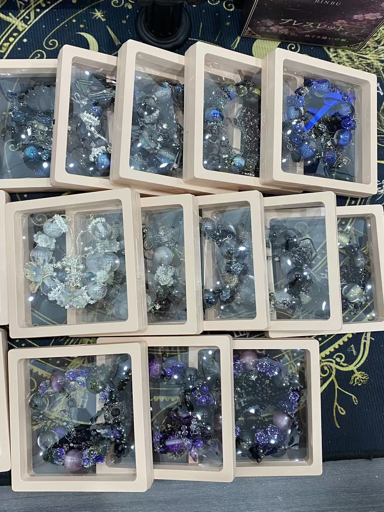 10-Piece Blind Box Guessing – Color-Changing Cat Eye Stone Series