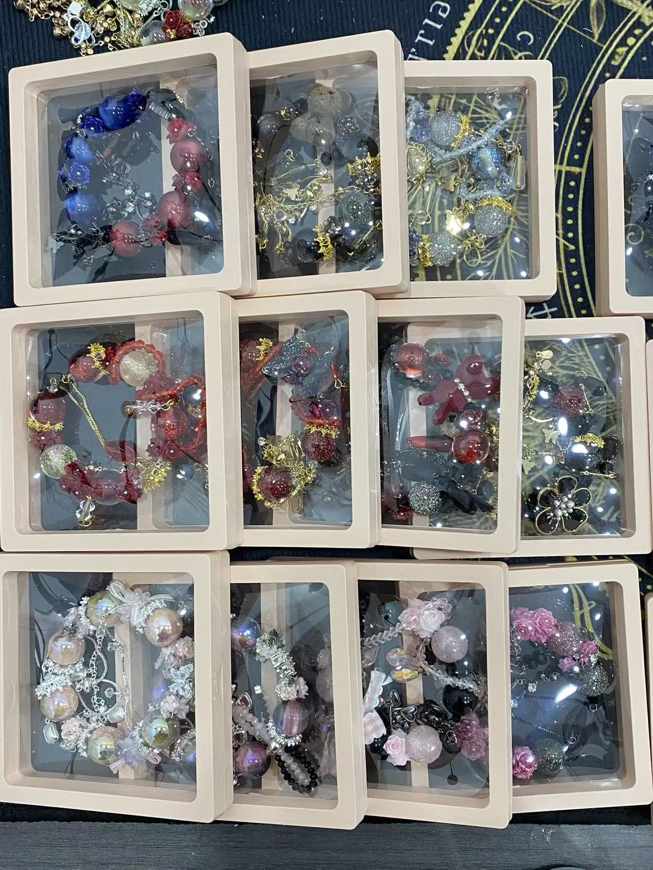 10-Piece Blind Box Guessing – Color-Changing Cat Eye Stone Series