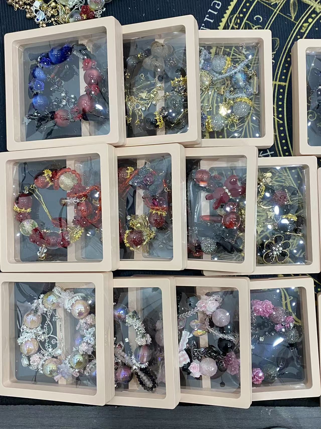 10-Piece Blind Box Guessing – Color-Changing Cat Eye Stone Series