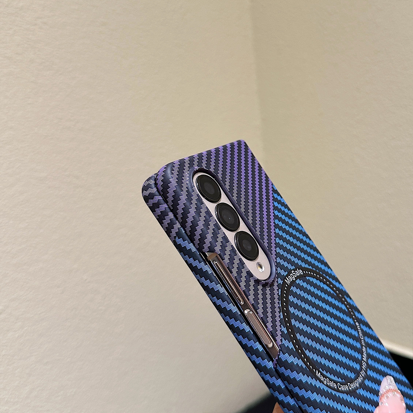 Suitable for Samsung Z Fold new wireless charging fashion mobile phone case