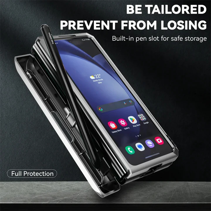 適用於三星Z Fold7/6/5/4軍士推窗防指紋保護殼