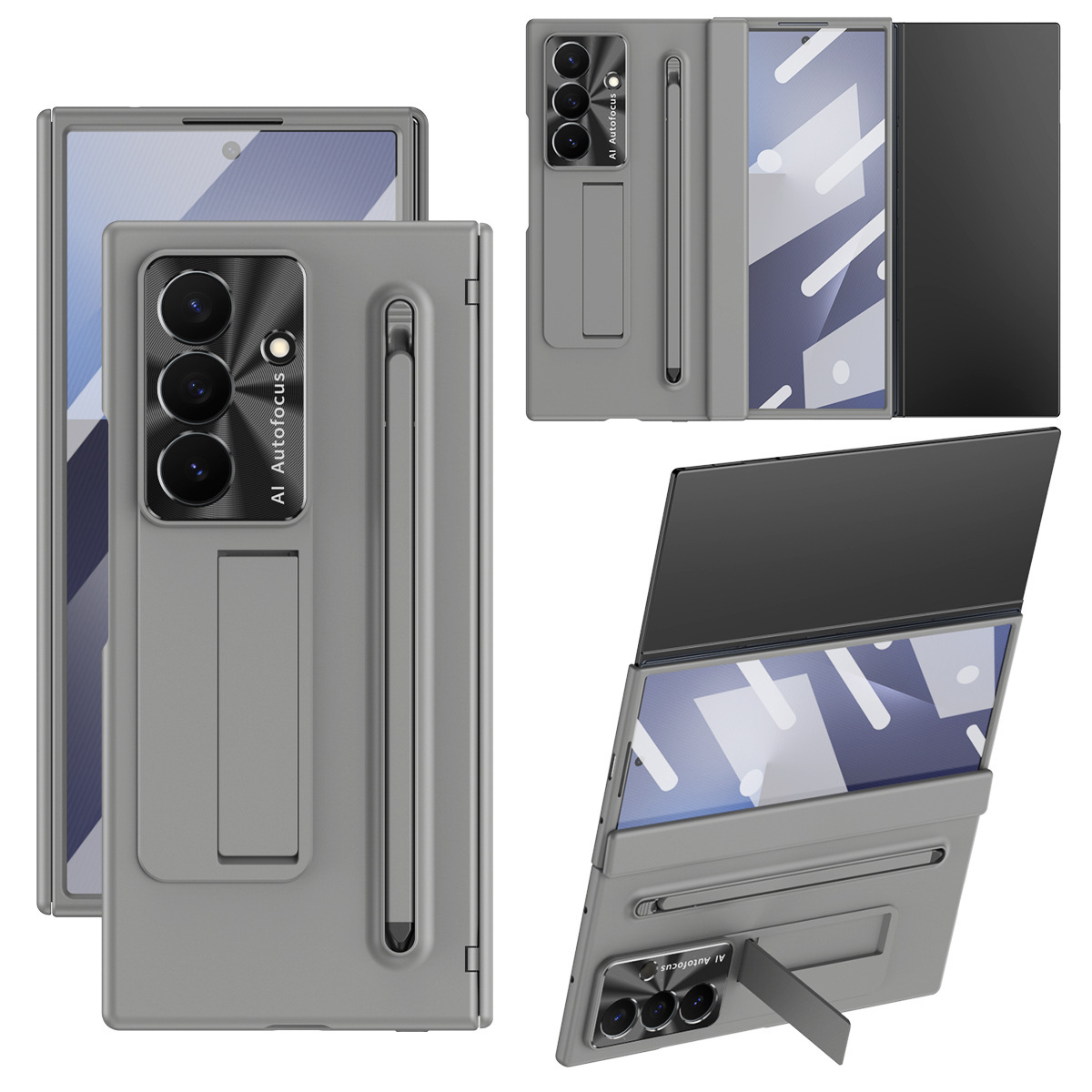 適用於三星Z TriFold/Z Fold8U/7/6新款支架附筆保護殼