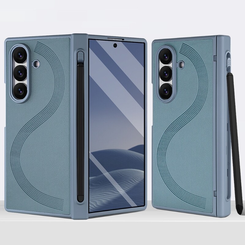適用於三星Z Fold7/6新款鉸鏈附筆全包保護殼