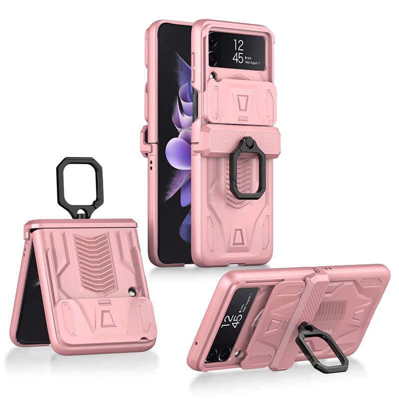 Shockproof Phone Case with Back Cover for Samsung Galaxy Z Flip4 Flip3