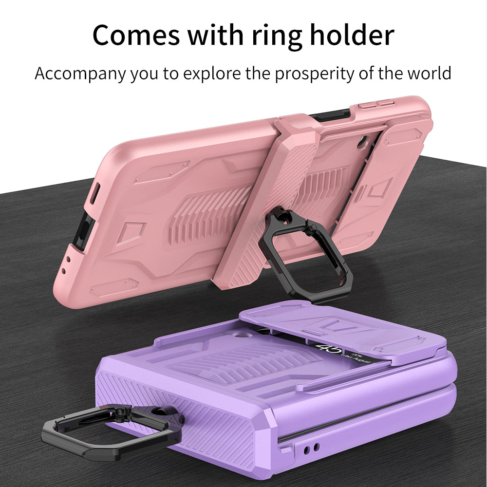 Shockproof Phone Case with Back Cover for Samsung Galaxy Z Flip4 Flip3
