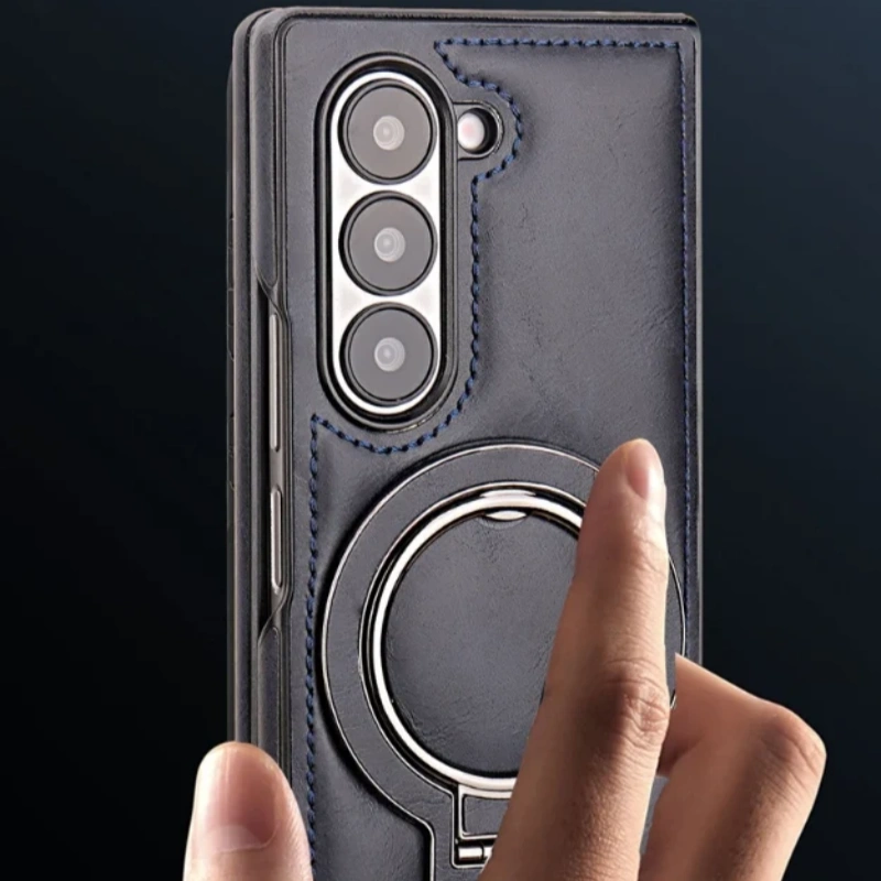 เหมาะสำหรับ Samsung Z Fold6/5/4/3 เคสหนังขาตั้งใหม่